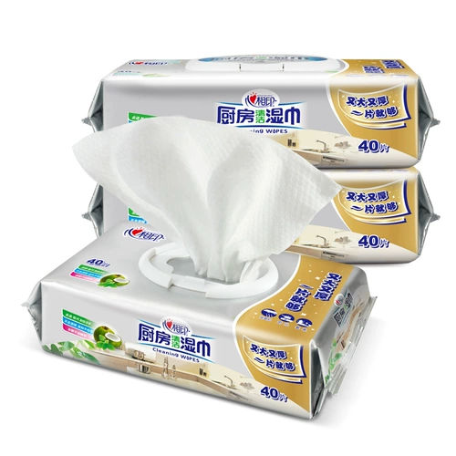 心相印 Маслопоглощающие обезжиривающие влажные салфетки