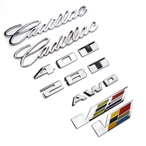 Cadillac XT5 XTS ATSL CT6 28T car logo Platinum Version car sticker modified SIDI tail label