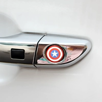 Наклейка с глазным замком 2 см (Captain America)
