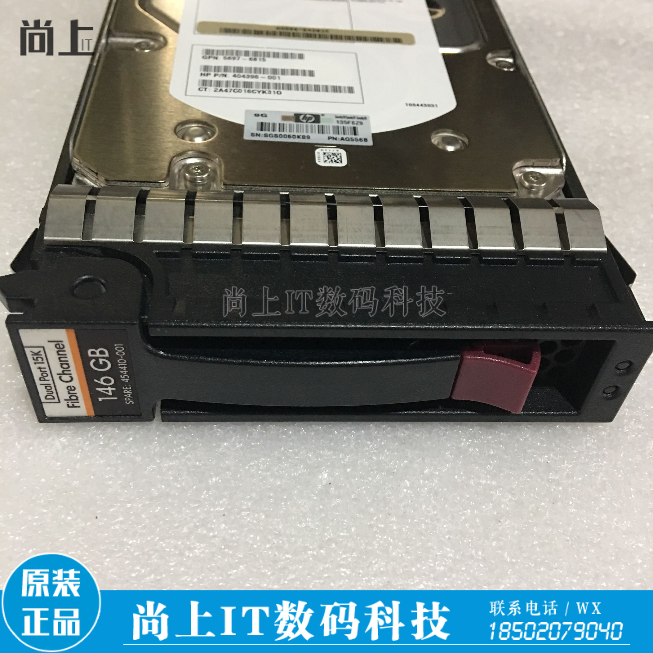 Original fit HP AG556A AG556B 454410-001 146G 15K FC 3 5 EVA4400 hard disc