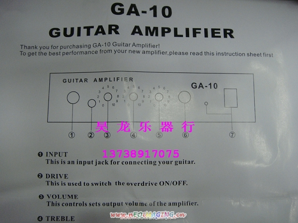 ★ cửa hàng nhạc cụ vật lý ★ loa loa đàn guitar 10W loa thanh