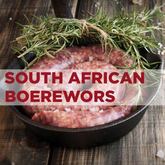 Boerewors 1kg South African Traditional Sausage Boerewors 1kg South African Traditional Sausage