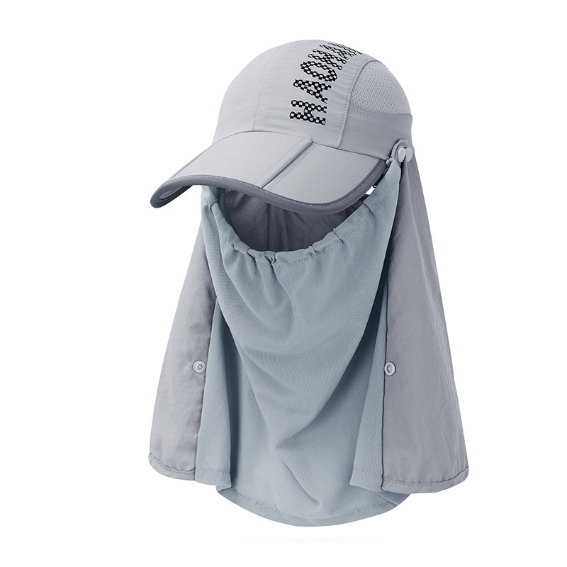 New golf hat men and women fishing fishermen riding sunscreen scarf mask sunshade UV resistance