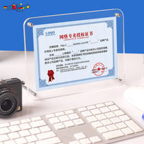 Certificate frame A4 photo frame set up custom 7 inch 12 16 inch A5B4 group photo creative a3 acrylic photo frame