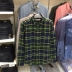 Chính hãng Baleno Benny Road Thu đông nam Cotton Slim Casual Kẻ sọc dài tay áo sơ mi Flannel Polished Shirt Áo