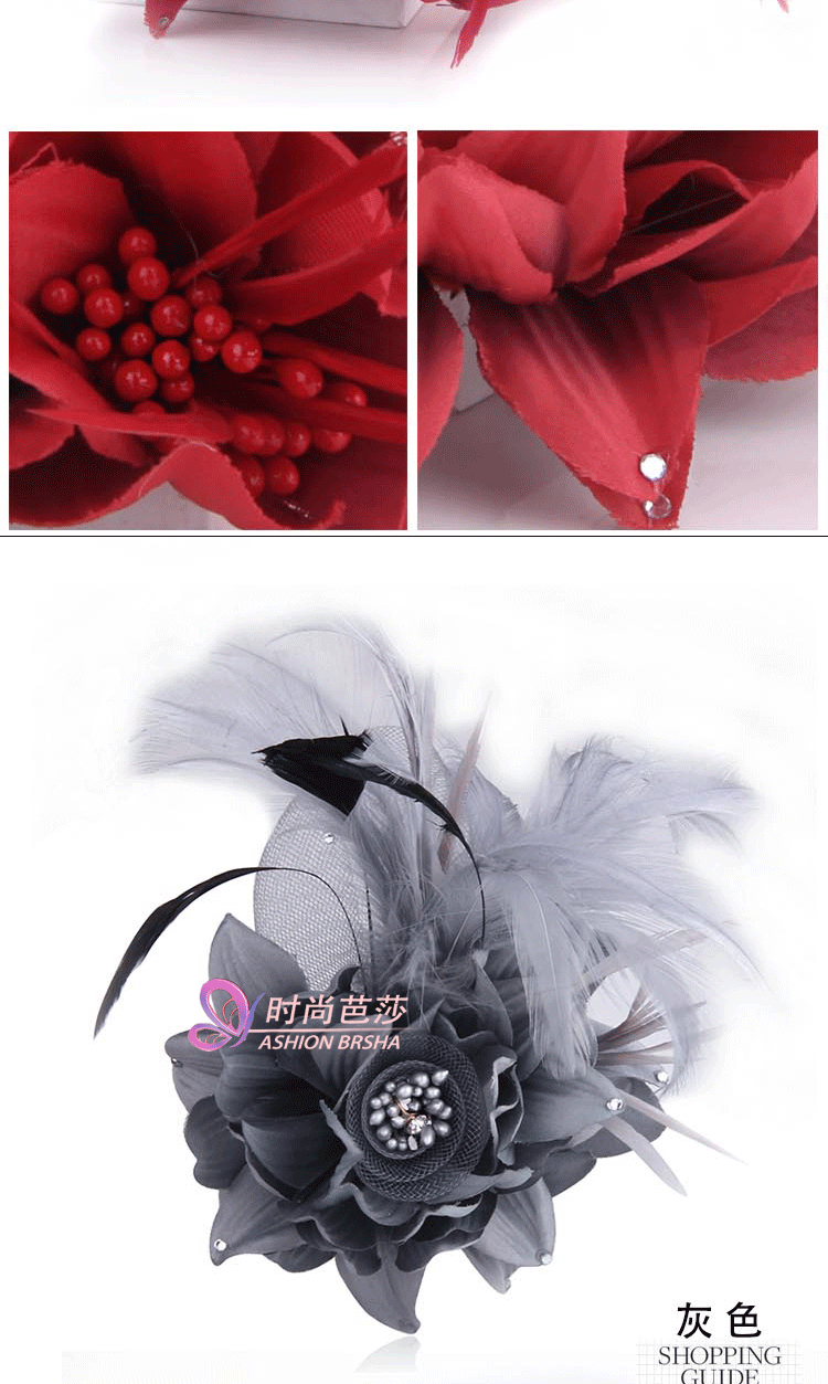 Broche en Fils de soie - Ref 1187133 Image 12