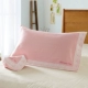 Khăn bông thêu hai lớp kết hợp với gạc màu tinh khiết Vỏ gối hai mặt tăng 50 * 80cm