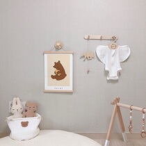 ins Korean style background decoration hanging pictures photo background cartoon pictorial wall stickers children cognitive poster wall decoration