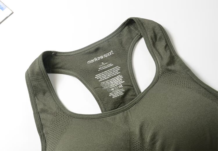Mỹ đơn M * K chống sốc đồ lót thể thao rỗng vest thoáng khí wicking yoga tập thể dục rập khuôn chống áo ngực - Đồ lót thể thao áo bra tập gym