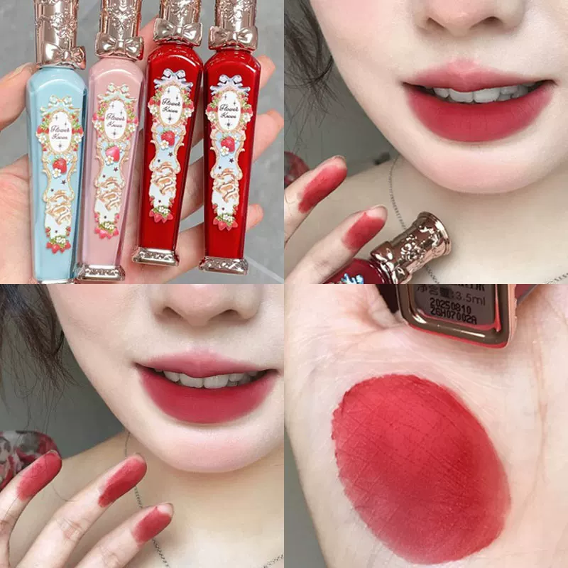 Бальзам-помада demi-season матовый (Strawberry Rococo / Swan Ballet), широкая палитра, прозрачное затемнение