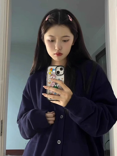 Осенний трикотажный кардиган, рубашка, свитер, демисезонная куртка, коллекция 2023