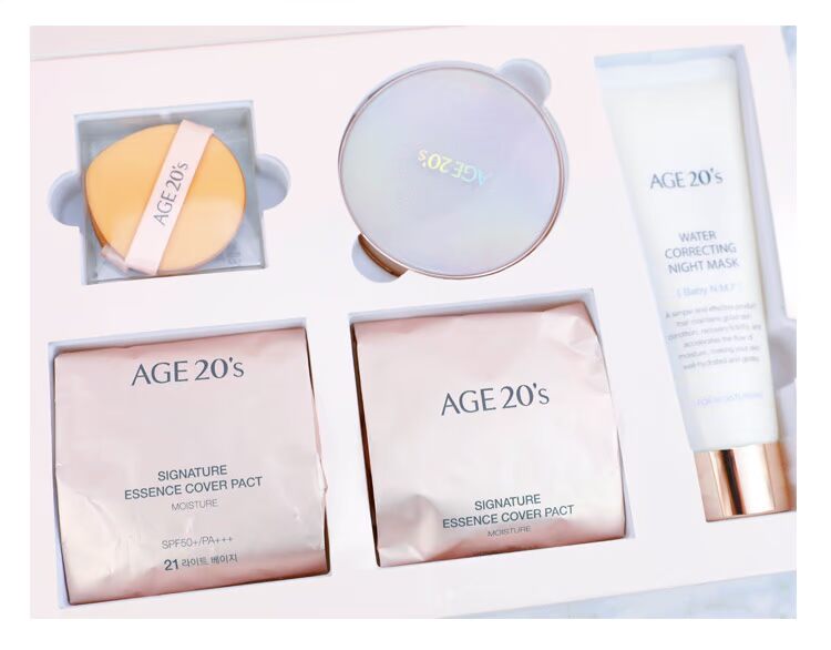 Bộ đệm anh đào Hàn Quốc Ai Jing tuổi 20 "> <kiểu nhập = bb cream