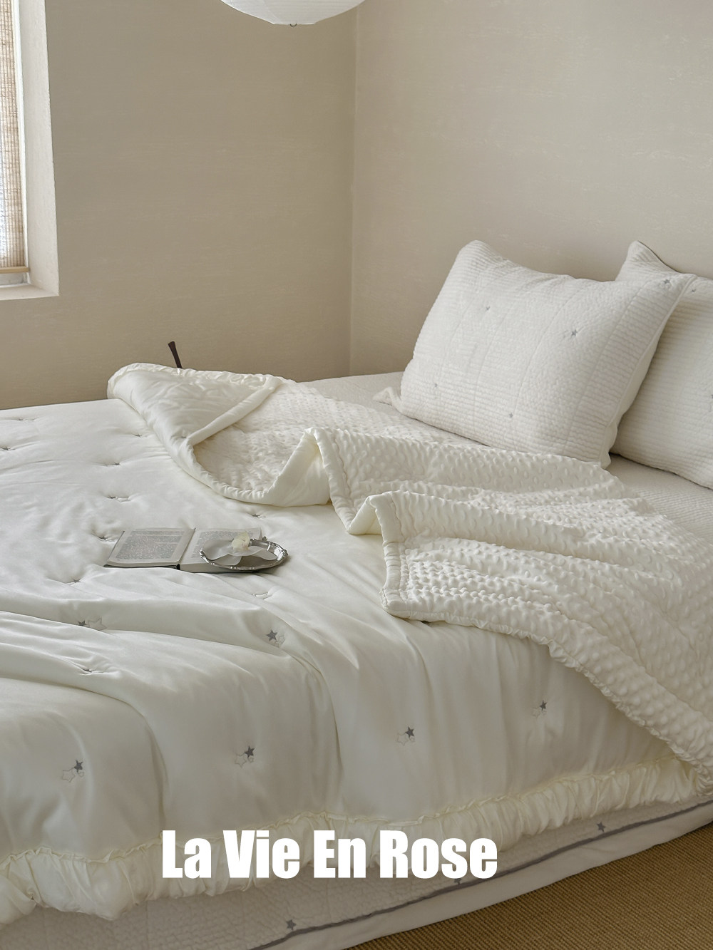Корейский осенне-зимний комплект постельного белья из модала и тенсела с плюшем, 4 предмета, теплое стеганое покрывало для татами
