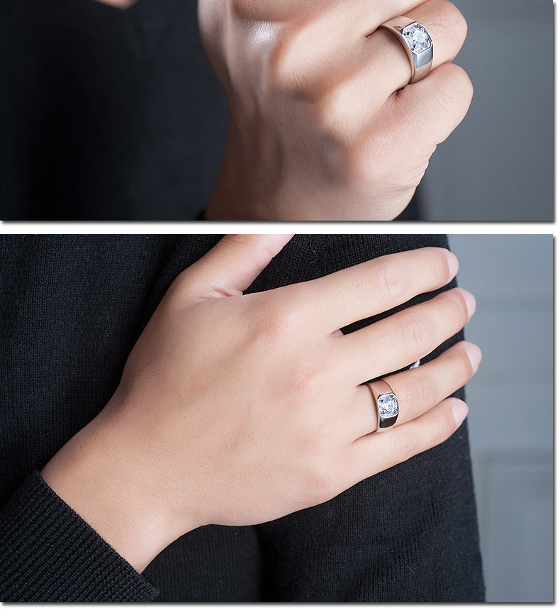 Bague homme en Argenterie - Ref 3086840 Image 23