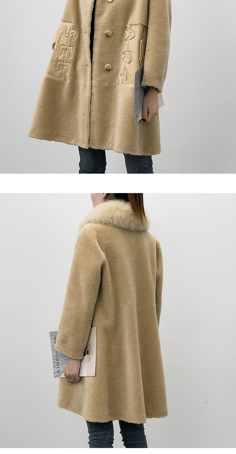 Manteau de fourrure femme XUESNROL    - Ref 3171837 Image 15