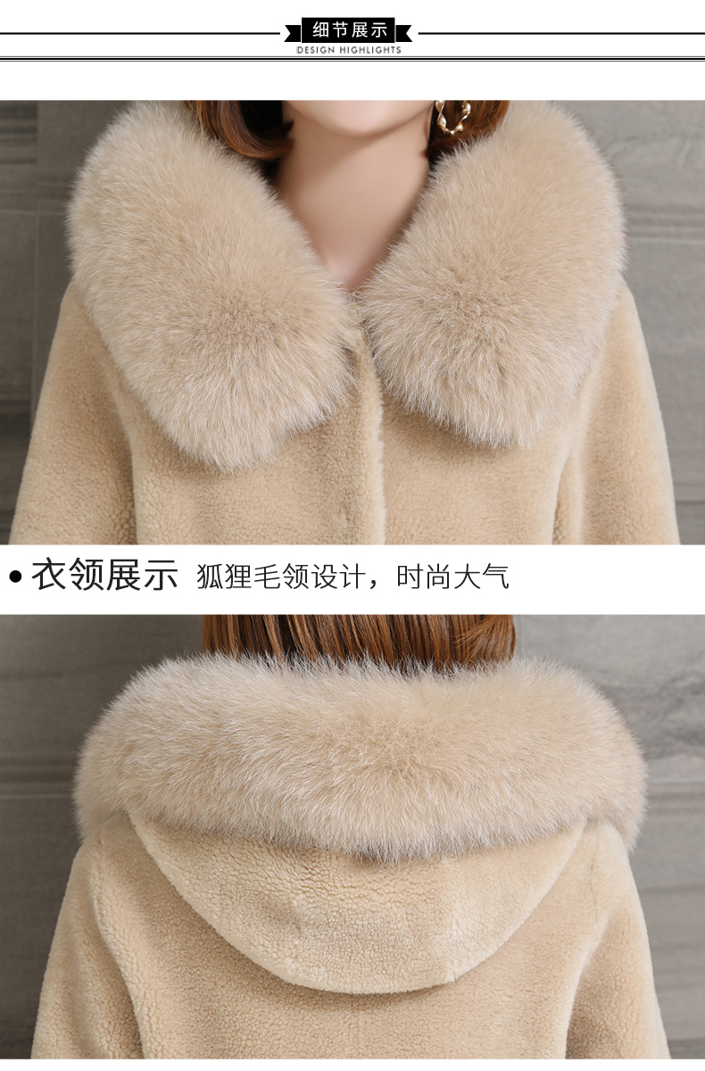 Manteau de fourrure femme XUESNROL    - Ref 3173138 Image 22