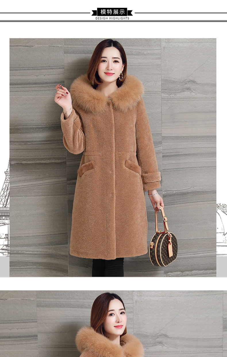 Manteau de fourrure femme XUESNROL    - Ref 3172116 Image 13