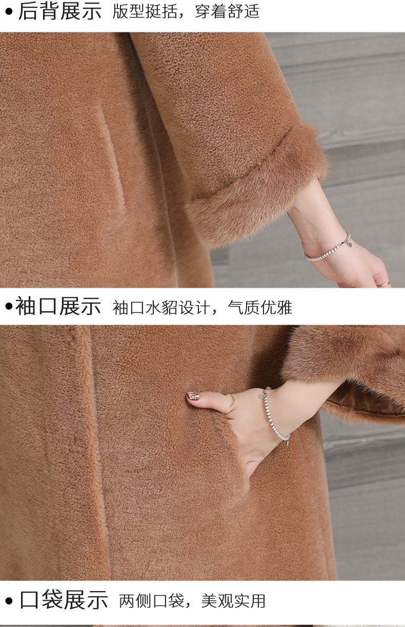 Manteau de fourrure femme XUESNROL    - Ref 3171738 Image 18