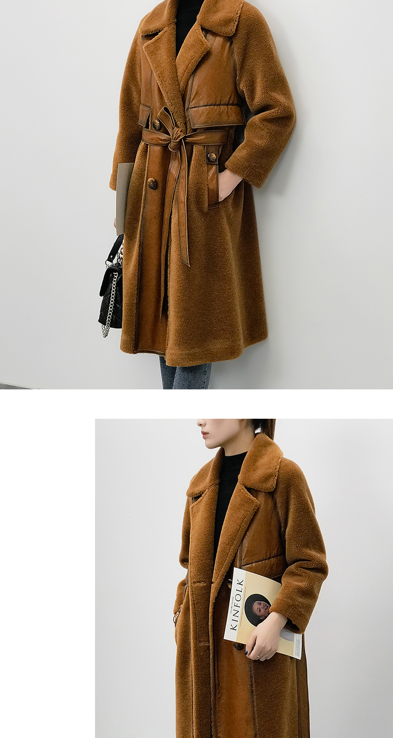 Manteau de fourrure femme XUESNROL    - Ref 3171935 Image 20