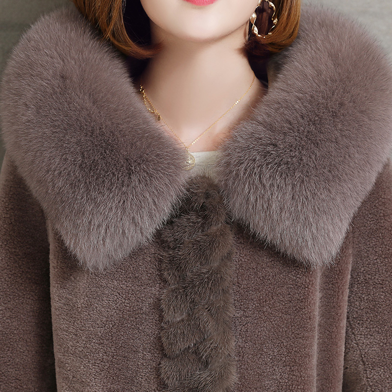 Manteau de fourrure femme XUESNROL    - Ref 3171934 Image 5