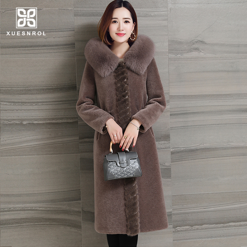 Manteau de fourrure femme XUESNROL    - Ref 3171934 Image 4