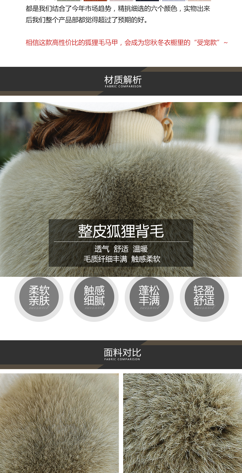 Manteau de fourrure femme XUESNROL    - Ref 3175006 Image 8