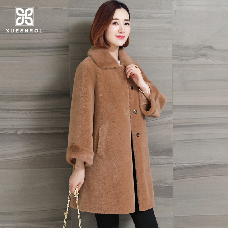 Manteau de fourrure femme XUESNROL    - Ref 3171738 Image 4