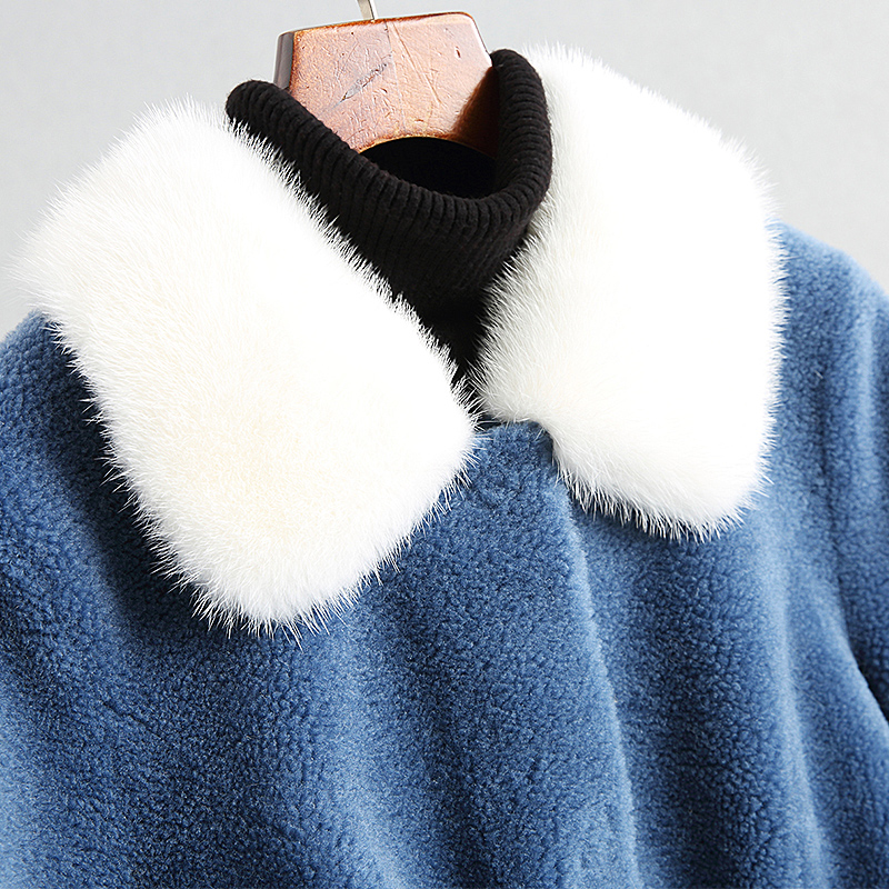 Manteau de fourrure femme XUESNROL    - Ref 3173179 Image 4