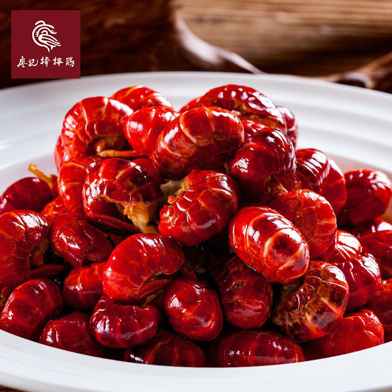 Liao Kee stick chicken lock fresh spicy crayfish tail instant shrimp ball river fresh cooked spicy lobster tail 200g