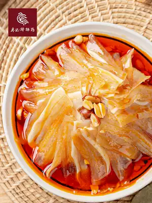 Liao Ji Lang Bang Chicken (red oil ear slices) Sichuan specialty private house salad specialty snacks Sichuan cuisine 430g