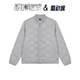 New Balance NB灰色男女纯色百搭保暖运动夹棉外套AMJ33342-TAG