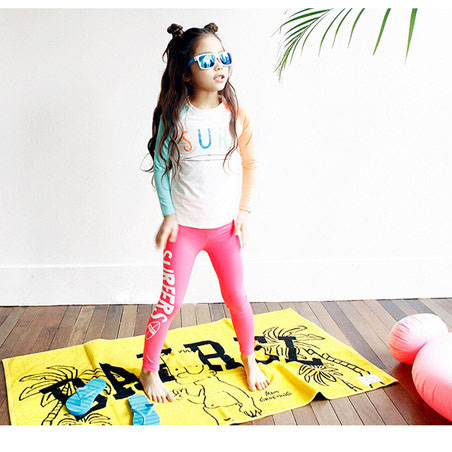 New children's swimsuit sunscreen split quick-drying long-sleeved trousers boys and girls baby swimsuit surfing suit diving suit