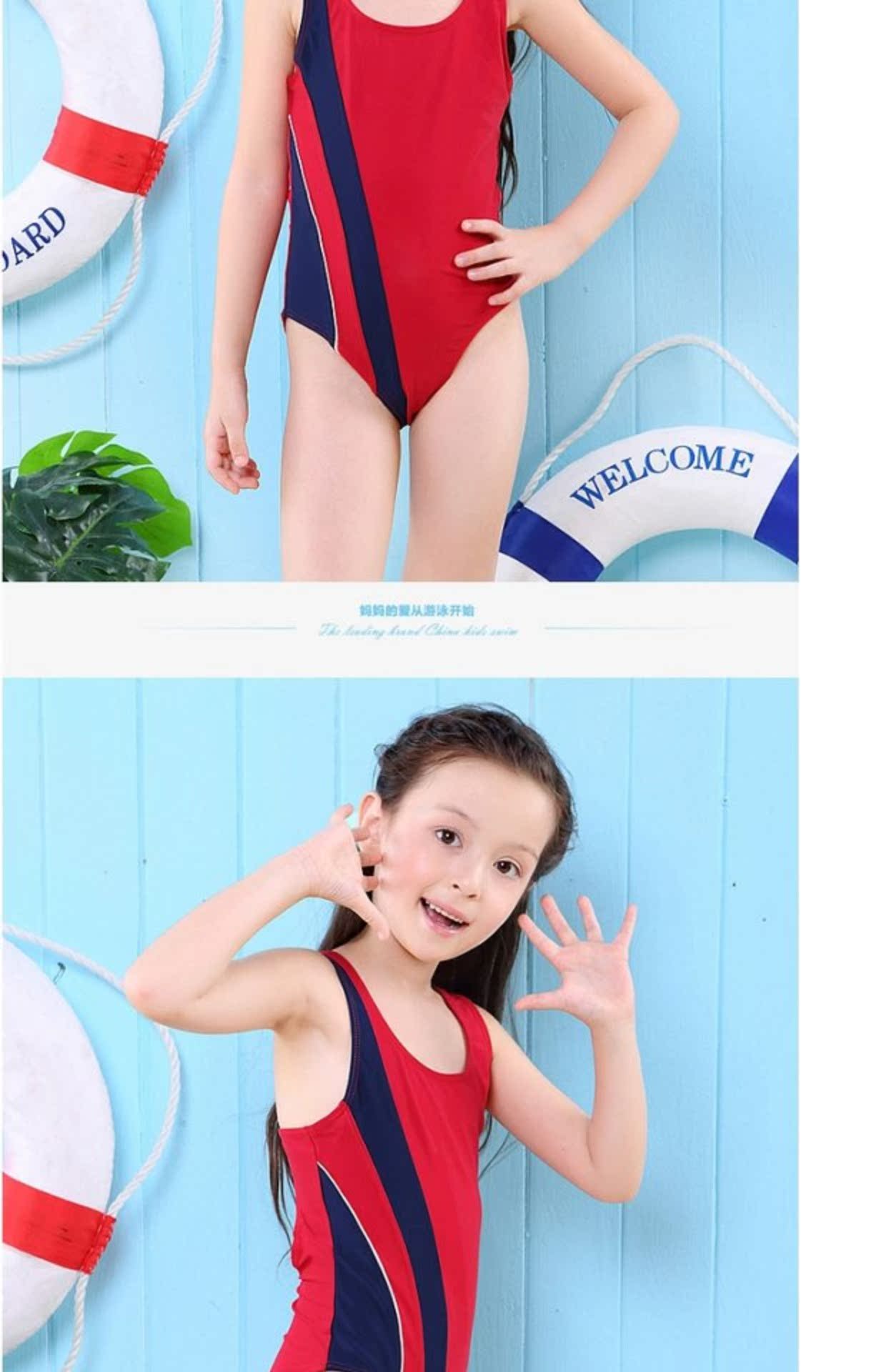 Cô gái đồ bơi tam giác Xiêm chuyên nghiệp người mẫu lớn trẻ em cô gái trẻ đào tạo thi sinh viên học bơi do boi tre em
