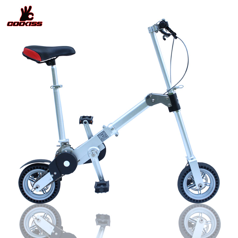 THUMBIKE XG mini travel folding car 8 5 inch no charge wheel with shock absorber folding bike
