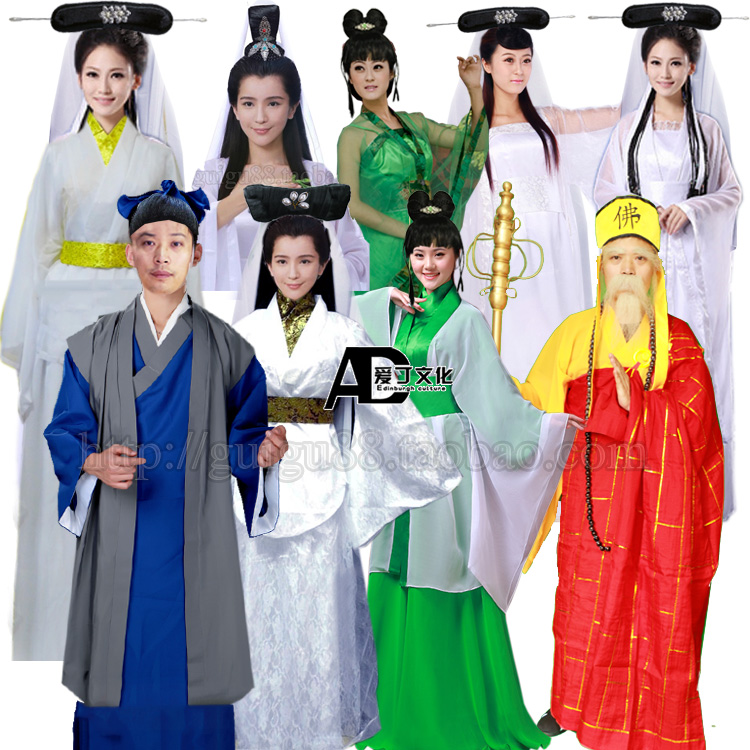 New White Pussy Legends Series Costumes Ancient Clothes Small Productions Costumes Photo Gallery White Vegetarian Chaste Fairy Costumes