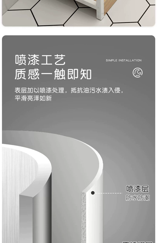 kệ bep inox Giá nhà bếp cao từ sàn đến trần giá lưu trữ lò vi sóng nhiều lớp kệ tủ giá lưu trữ bàn cắt rau gia đình bàn mổ kệ bếp mini mẫu kệ bếp đẹp