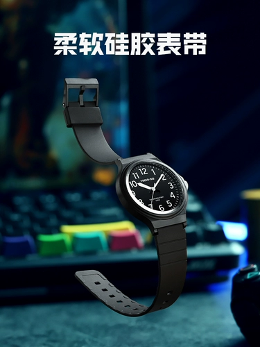 Мужские кварцевые часы, простой и элегантный дизайн, для средней школы, японские и корейские