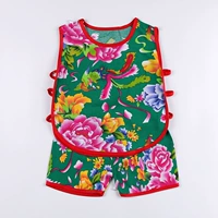 Большой цветочный пип-одежда набор