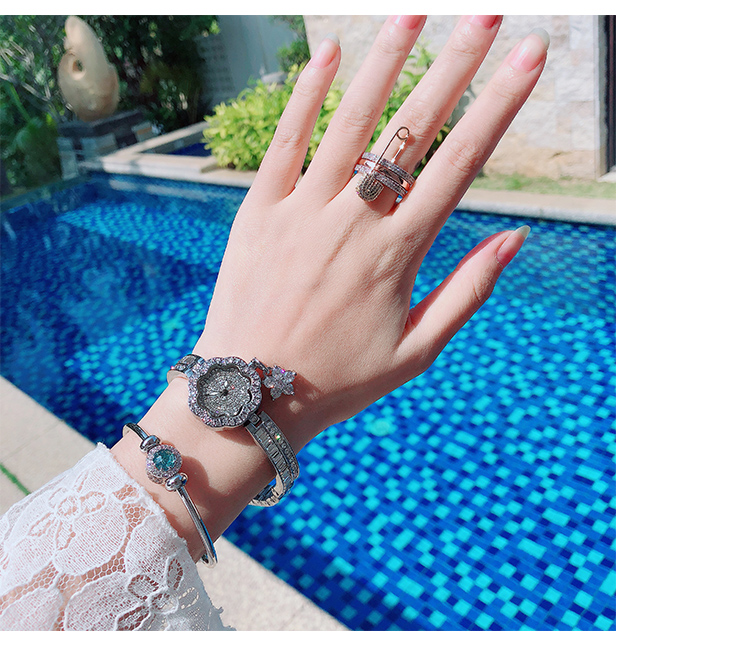 Thời trang hàn quốc mở đơn giản rắn xương vòng đeo tay nữ dương tim vòng tay glass beads Sen mật ong bracelet vòng đeo tay