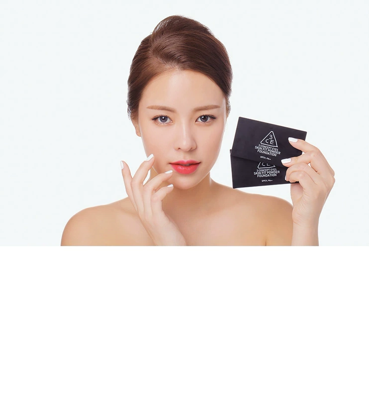STYLENANDA Official 3CE SKIN FIT POWDER FOUNDATION