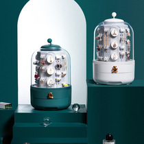 Jewelry box high-end home luxury jewelry earring display stand earring necklace large-capacity Internet celebrity jewelry storage box