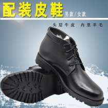 Winter mens leather cotton shoes Zhengdress Leather Shoes Office Cotton Leather Shoes Warm Wool Business Men Shoes