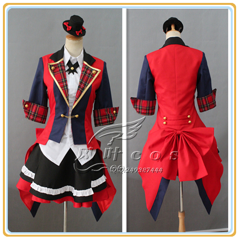 Akb0048 襲名組七代目麻裏子翼打歌服 演出服cosplay Akb0048 襲名組七代目麻裏子翼打歌服 演出服cosplay