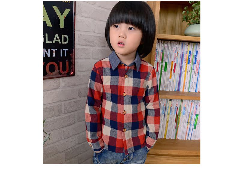 Chemise enfant à manche longue - Ref 2082879 Image 18