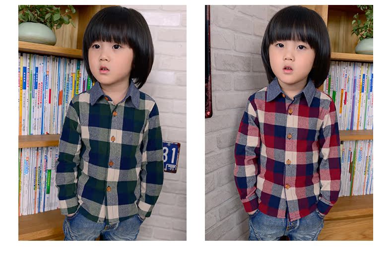 Chemise enfant à manche longue - Ref 2082879 Image 19