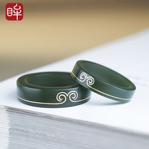 Impression Eyes of the Twilight series and Tian Yu ring Qingyu Wrong gold and silver Finger Tight Stirrup and Lovers Ring epithet