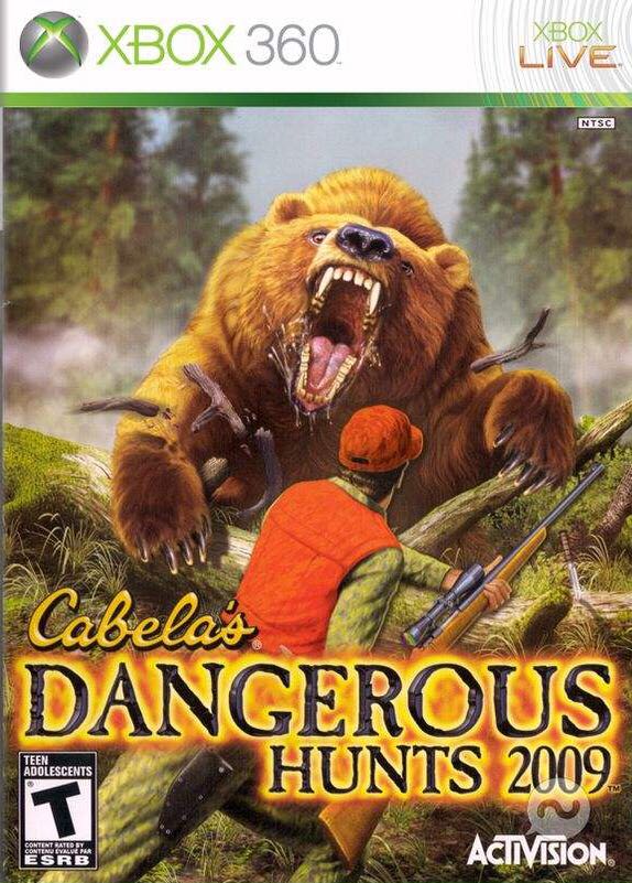 XBOX360 disc game Canberra Dangerous Hunting 2009