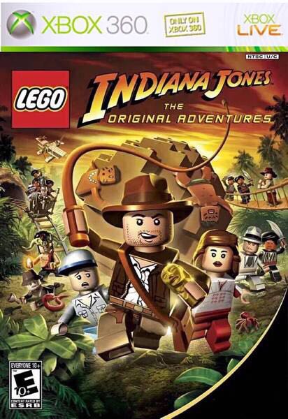 xbox360 game disc Lego Indian Jones Raiders of the Lost Ark (5 start 6 SF)