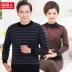 Quần lót nam ấm áp Nam Cực cộng với nhung dày trung niên nam phù hợp với kích thước lớn mẹ già mùa thu quần dài