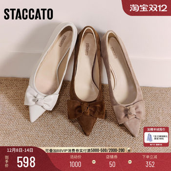 Scatto commuter french thick heel pumps for women